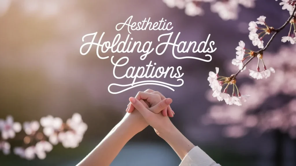 Aesthetic Holding Hands Captions