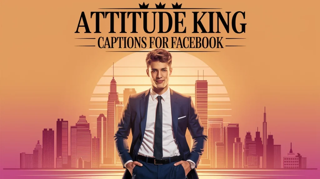 Attitude King Captions for Facebook