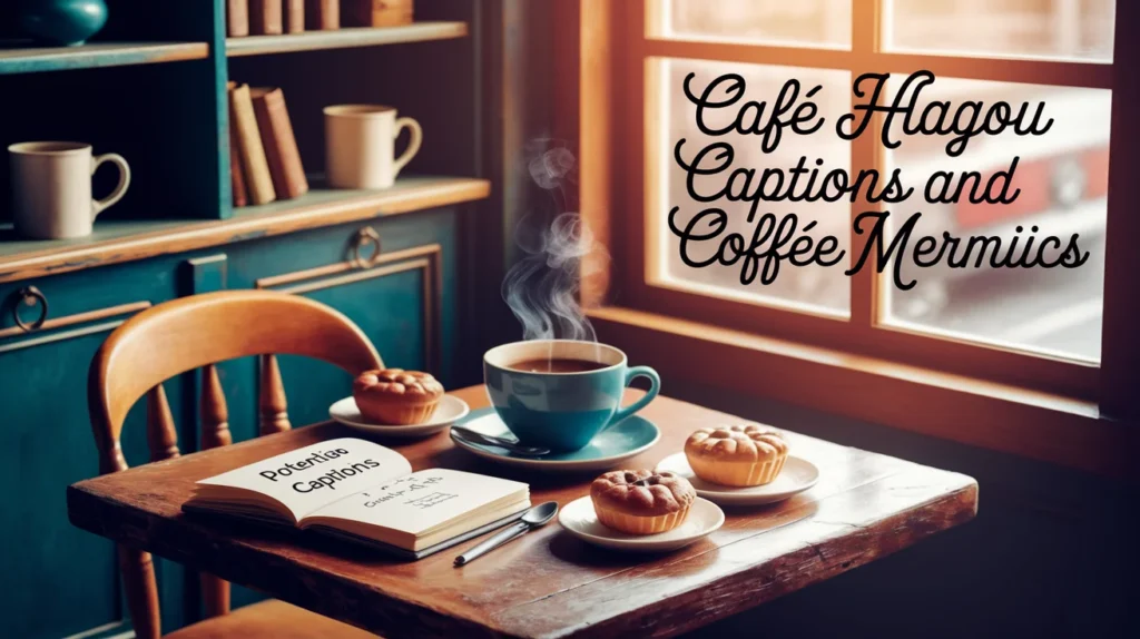 Cafe Hangout Captions and Coffee Moments