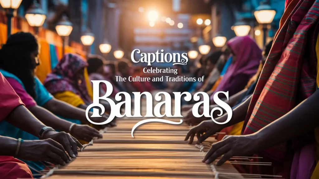 Captions Celebrating the Culture and Traditions of Banaras