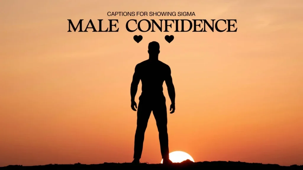 Captions for Showing Sigma Male Confidence