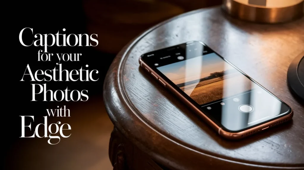 Captions for Your Aesthetic Photos with Edge