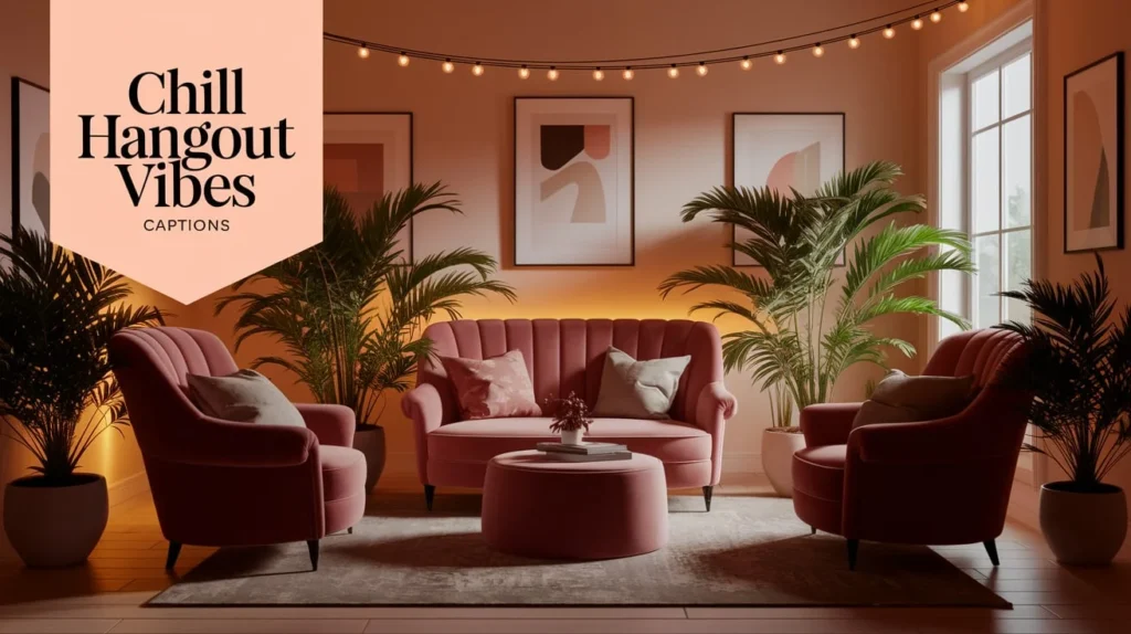 Chill Hangout Vibes Captions