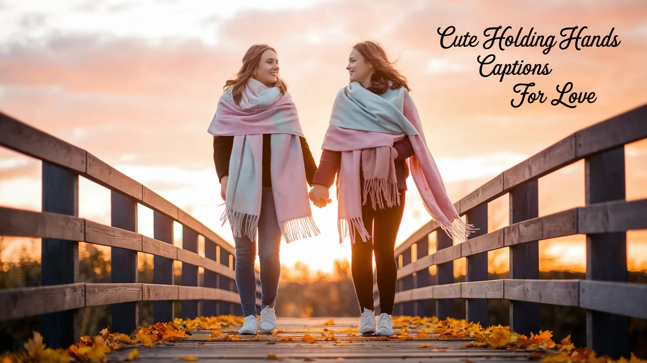 Cute Holding Hands Captions for Love