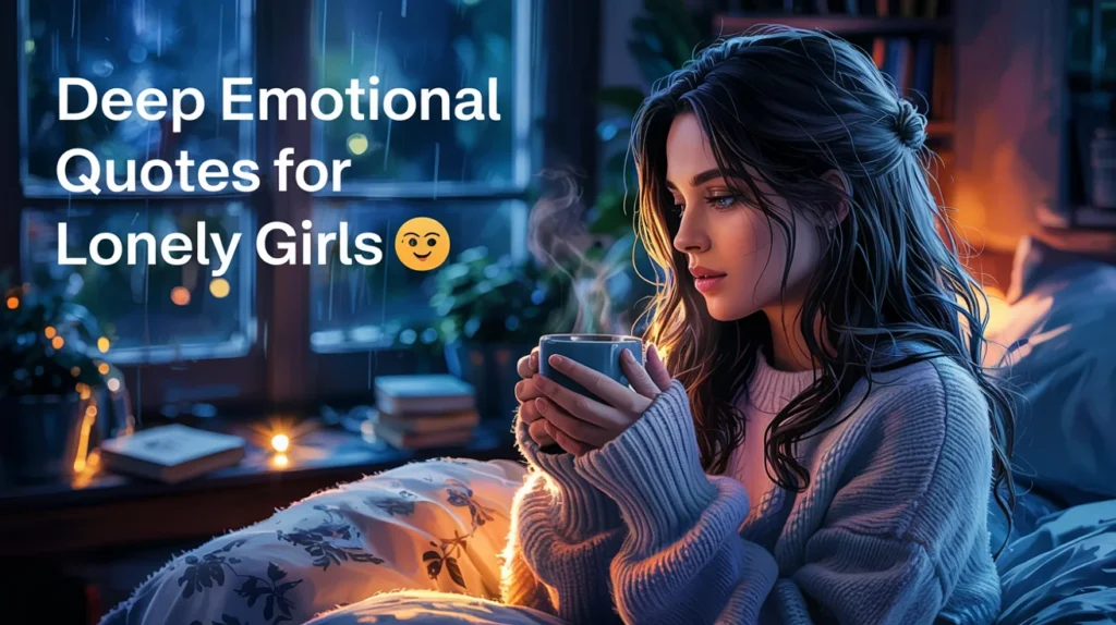 Deep Emotional Quotes for Lonely Girls