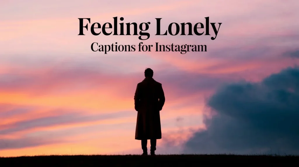 Feeling Lonely Captions for Instagram