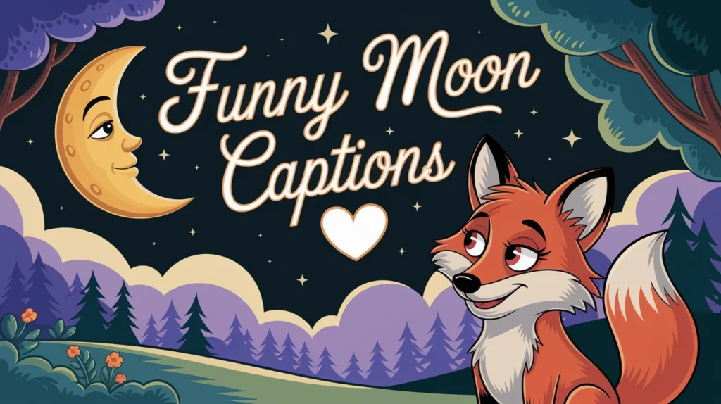 Funny Moon Captions