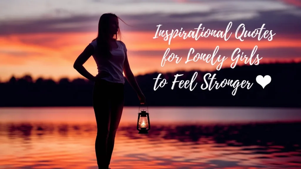 Inspirational Quotes for Lonely Girls to Feel Stronger