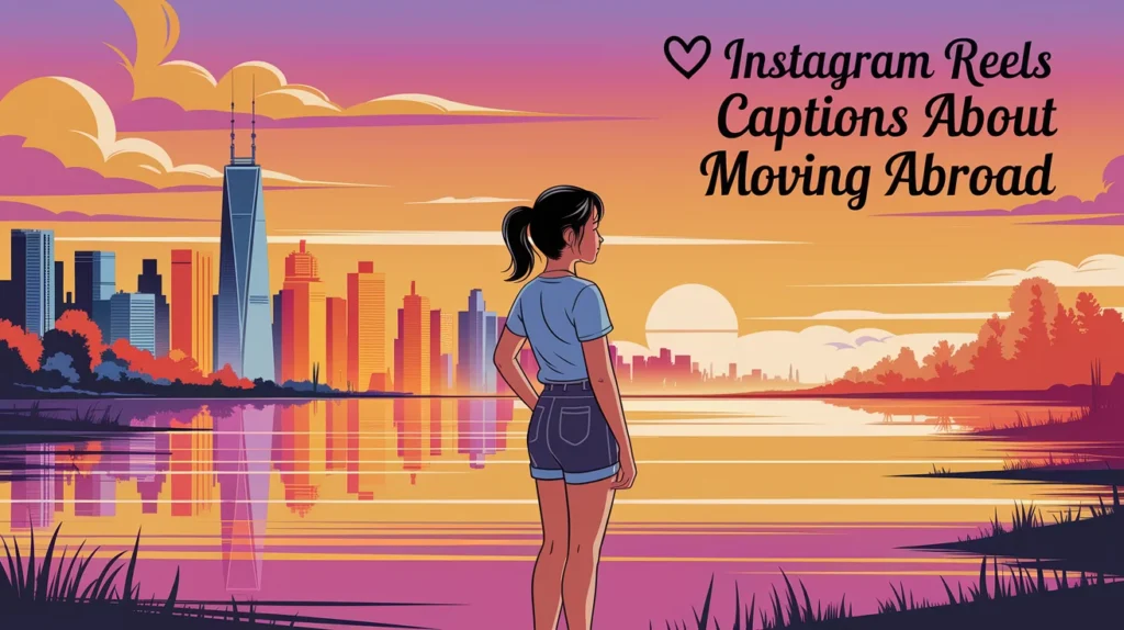 Instagram Reels Captions About Moving Abroad