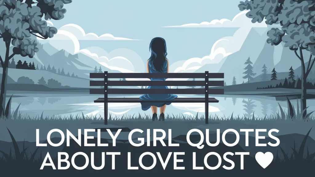 Lonely Girl Quotes About Love Lost