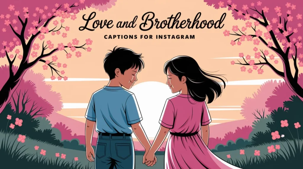 Love and Brotherhood Captions for Instagram