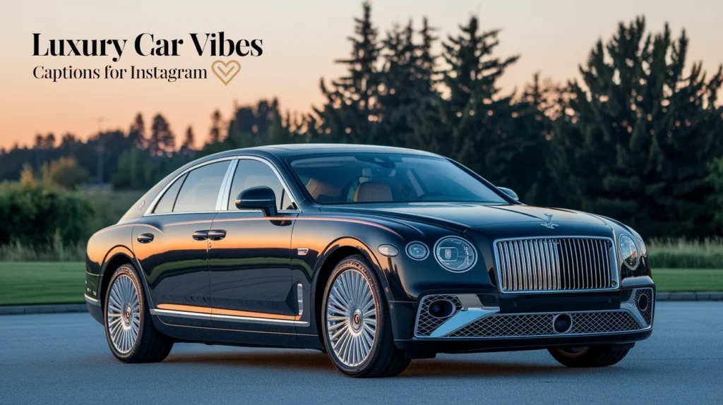Luxury Car Vibes Captions for Instagram