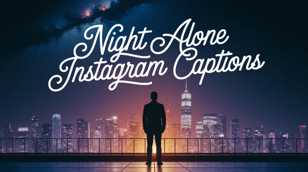 Night Alone Instagram Captions