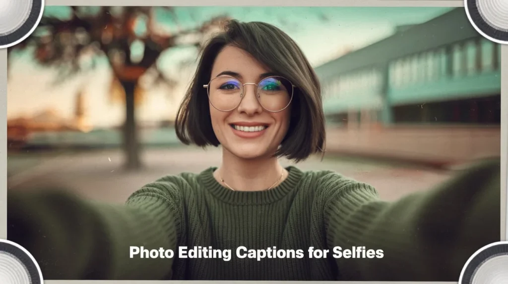 Photo Editing Captions for Selfies