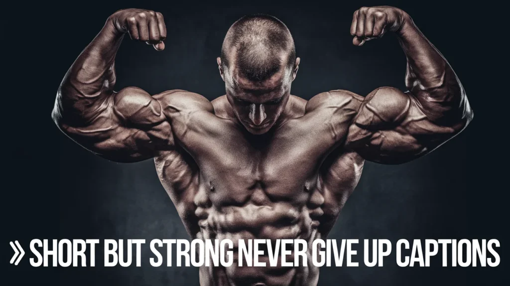 Short but Strong Never Give Up Captions