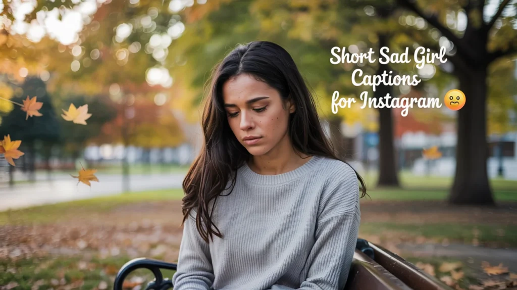 Short Sad Girl Captions for Instagram