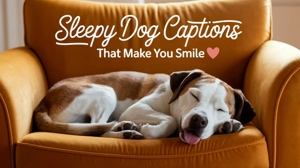 Sleepy Dog Captions That Make You Smile