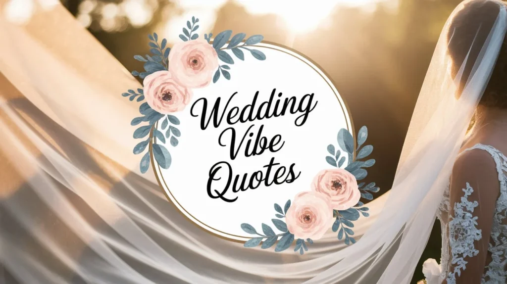 Wedding Vibe Quotes