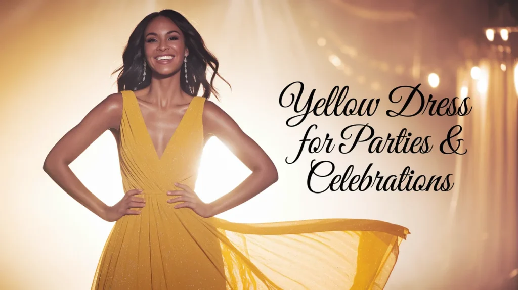 Yellow Dress for Parties & Celebrations