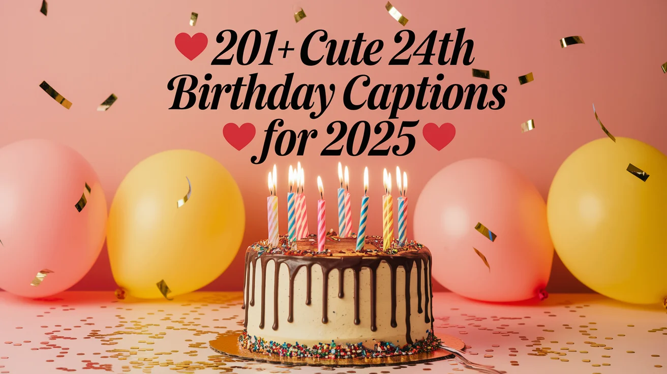 24th Birthday Captions
