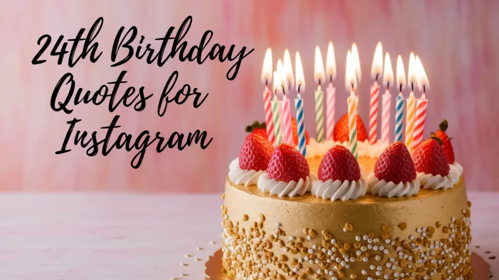 24th Birthday Quotes for Instagram
