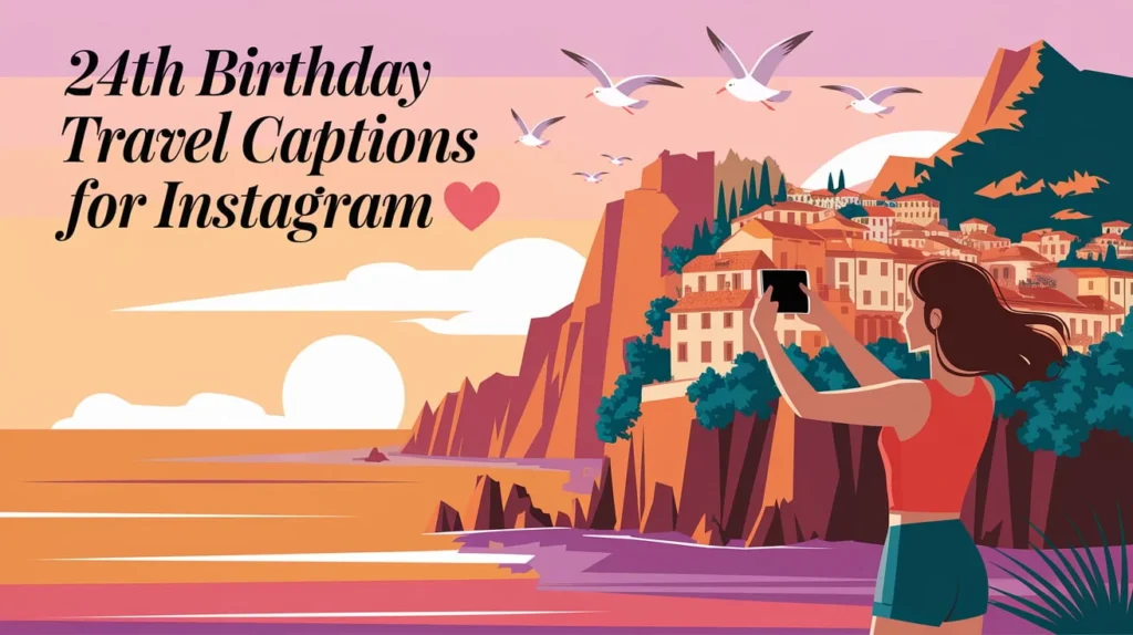 24th Birthday Travel Captions For Instagram
