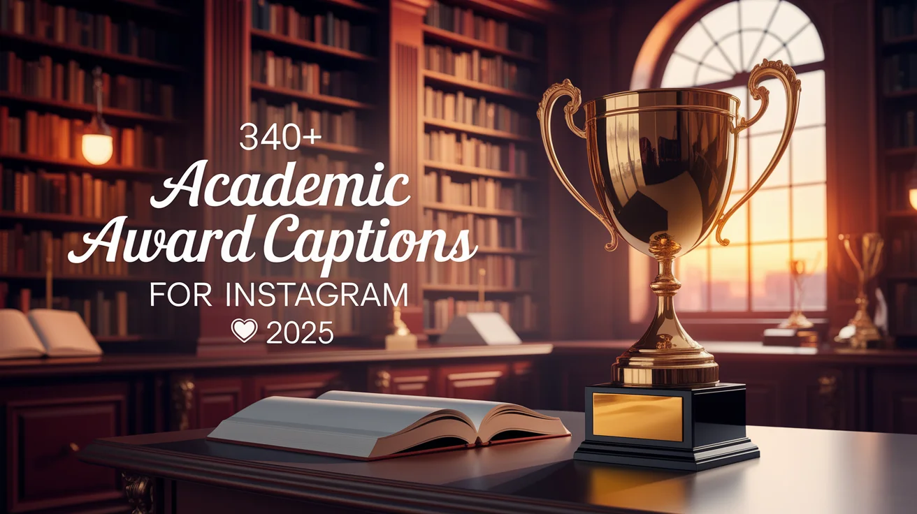 Academic Award Captions