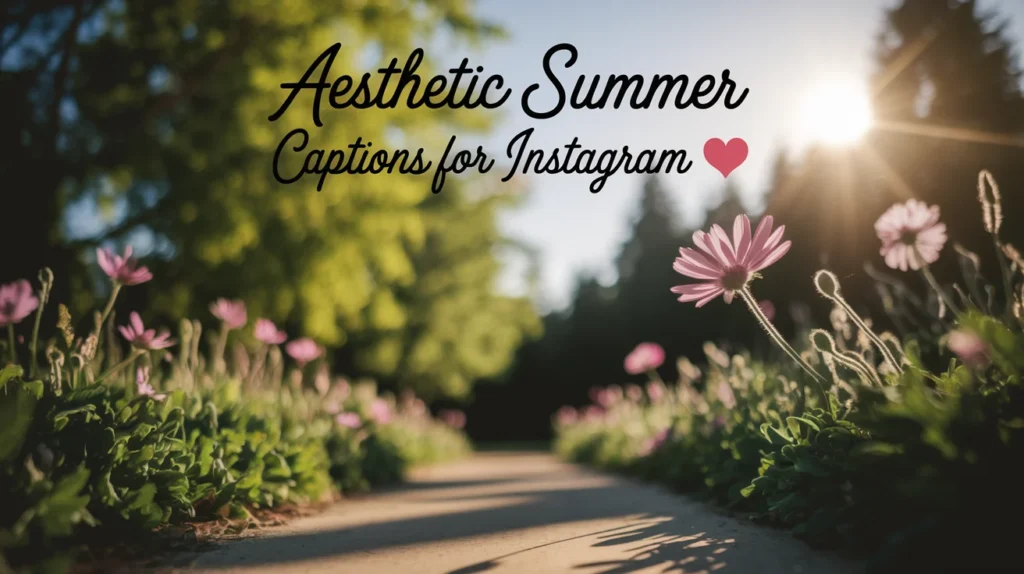 Aesthetic Summer Captions for Instagram
