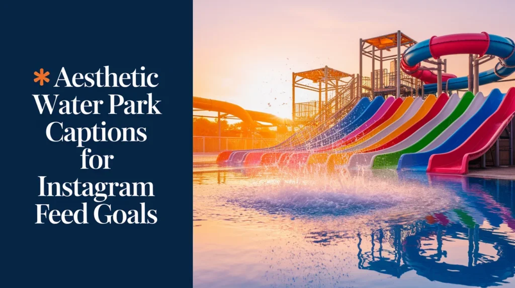 Aesthetic Water Park Captions for Instagram Feed Goals