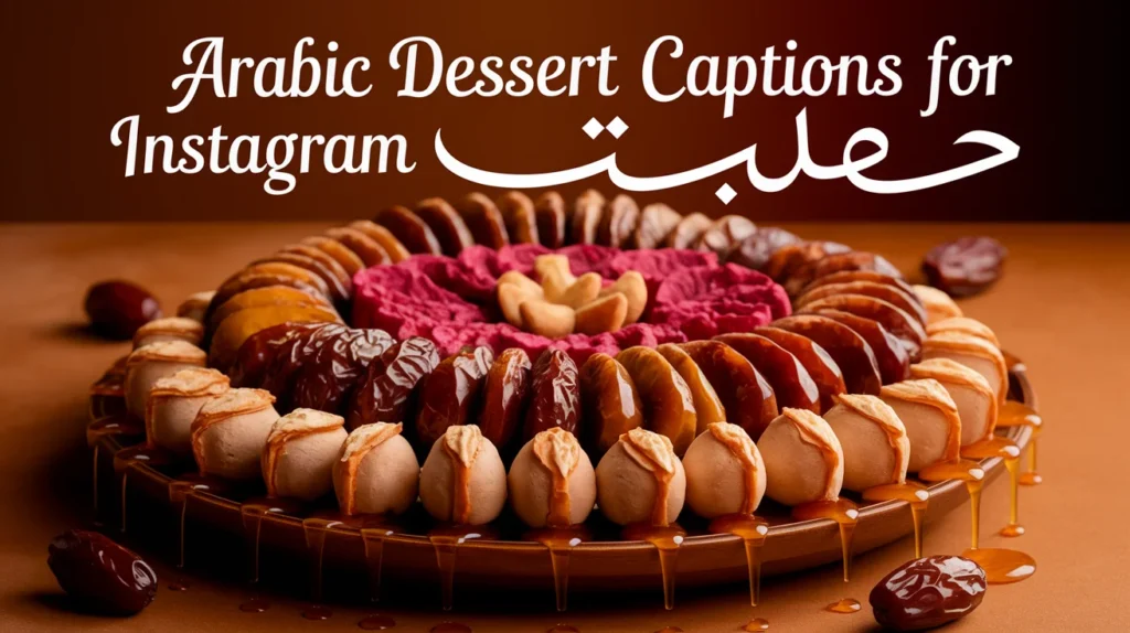 Arabic Dessert Captions For Instagram