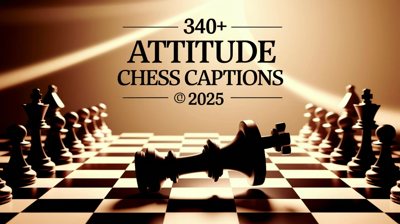 Attitude Chess Captions