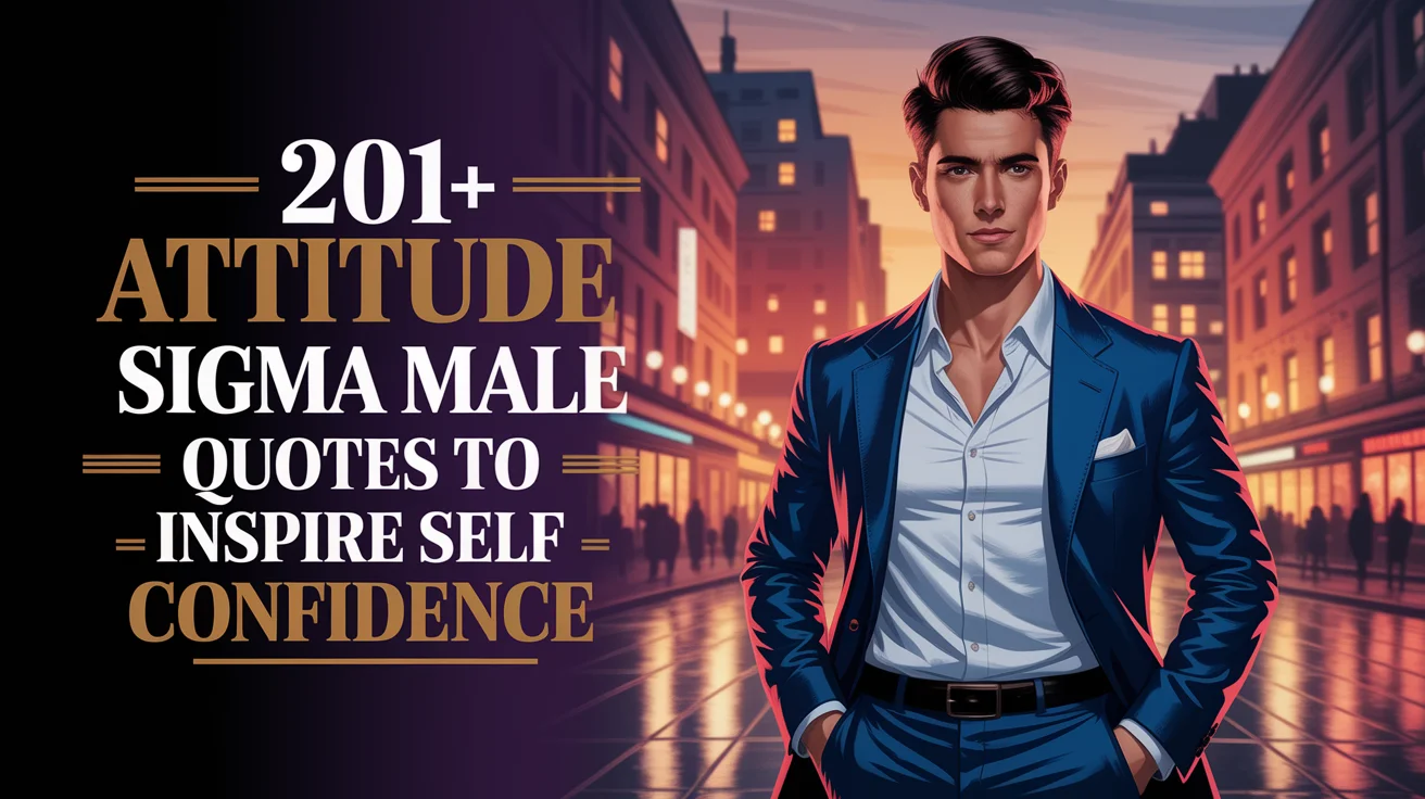 Attitude Sigma Male Quotes to Inspire Self Confidence