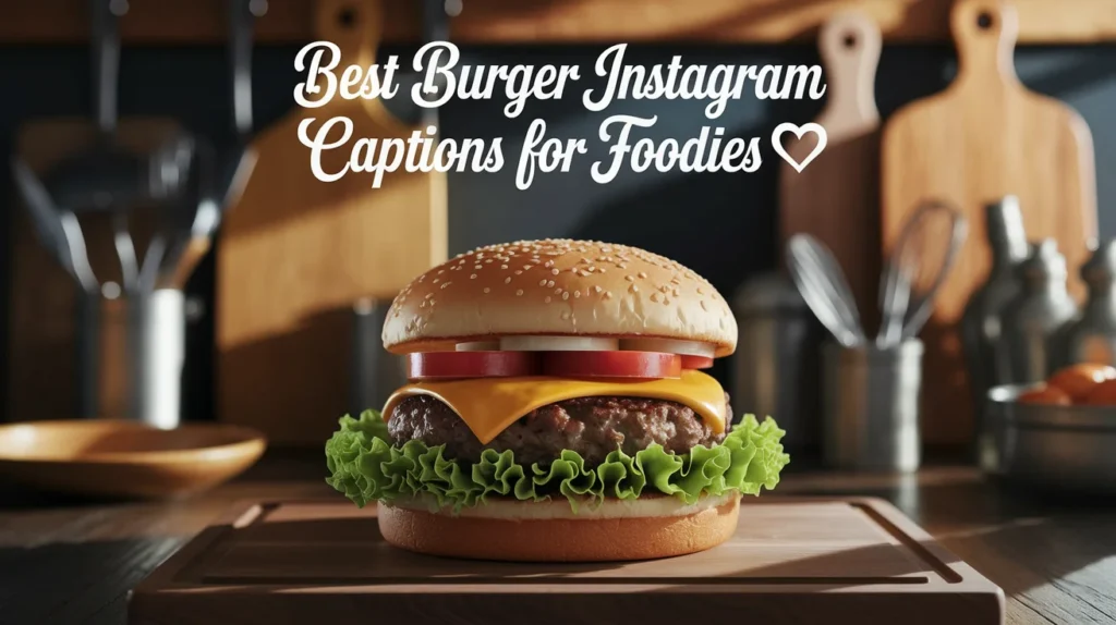Best Burger Instagram Captions for Foodies
