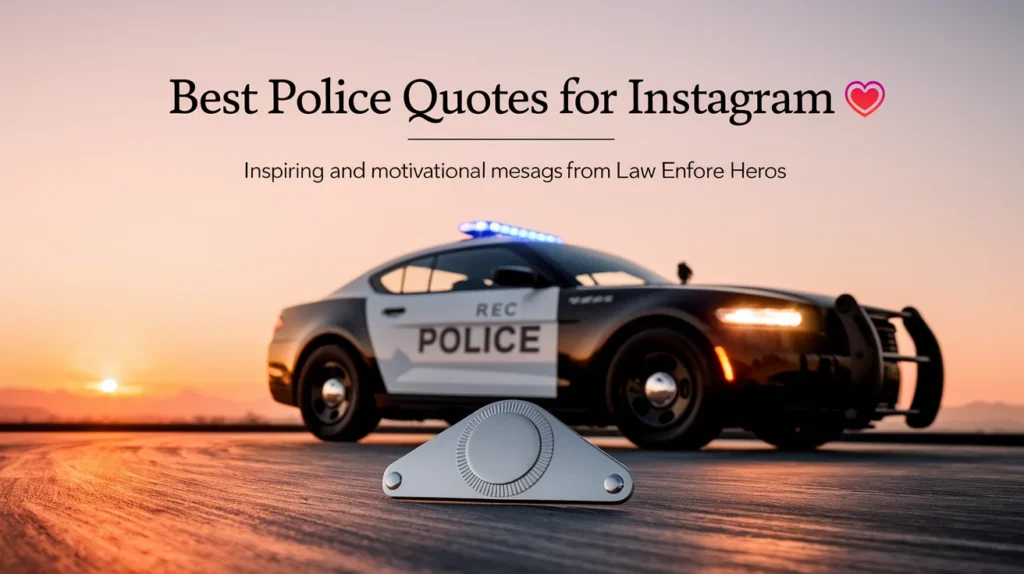 Best Police Quotes For Instagram