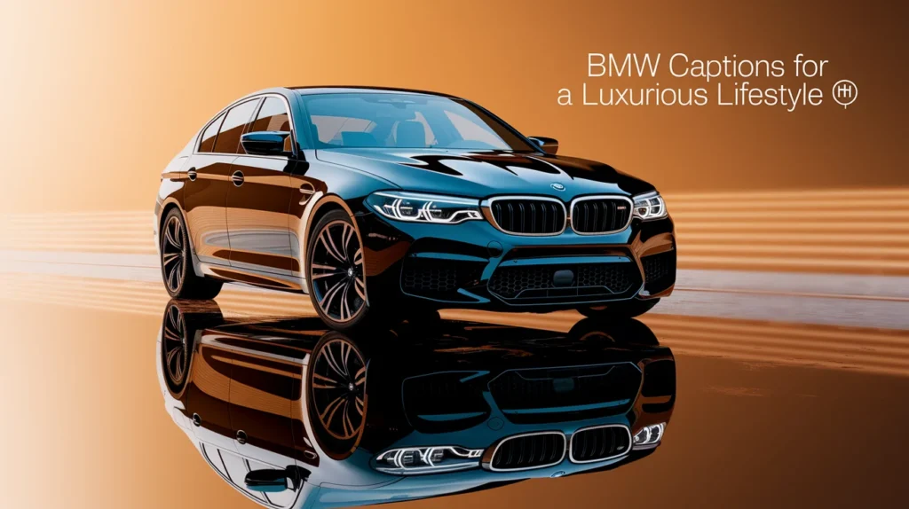 BMW Captions for a Luxurious Lifestyle