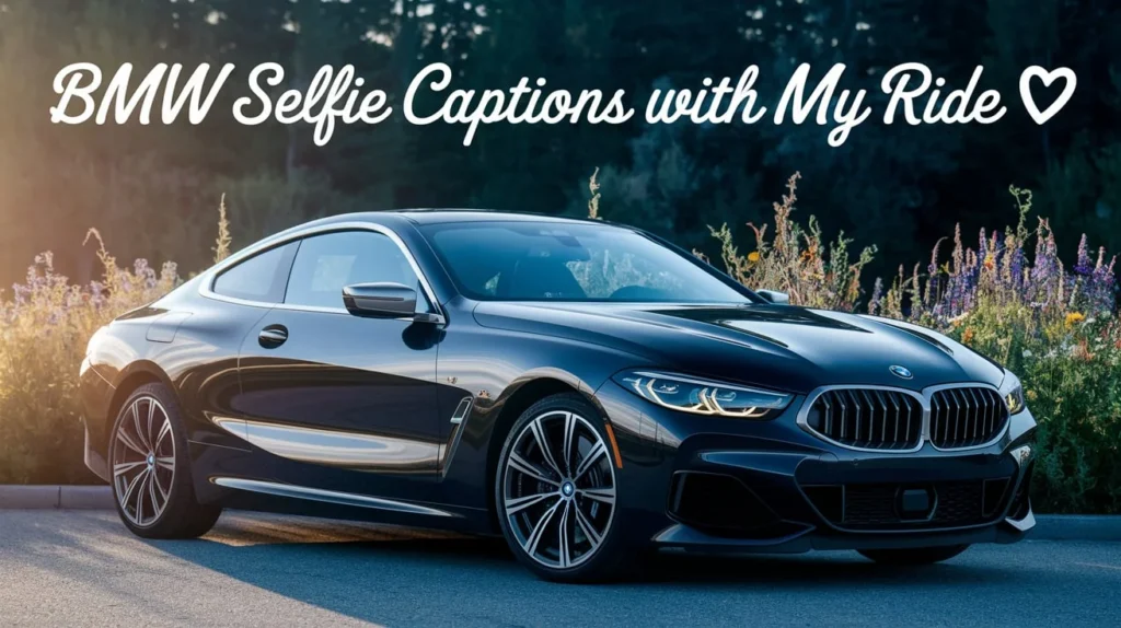 BMW Selfie Captions With My Ride