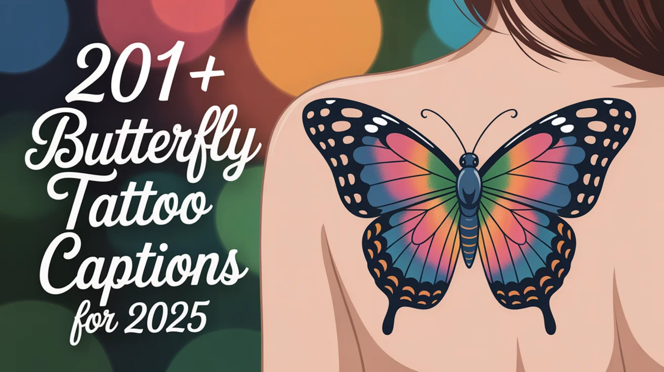 Butterfly Tattoo Captions