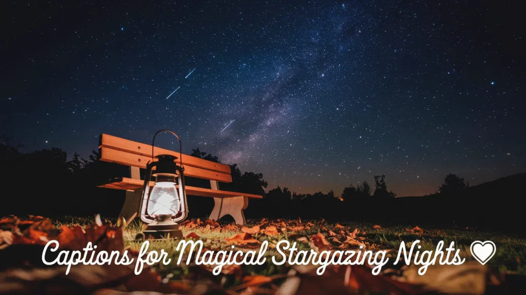 Captions for Magical Stargazing Nights