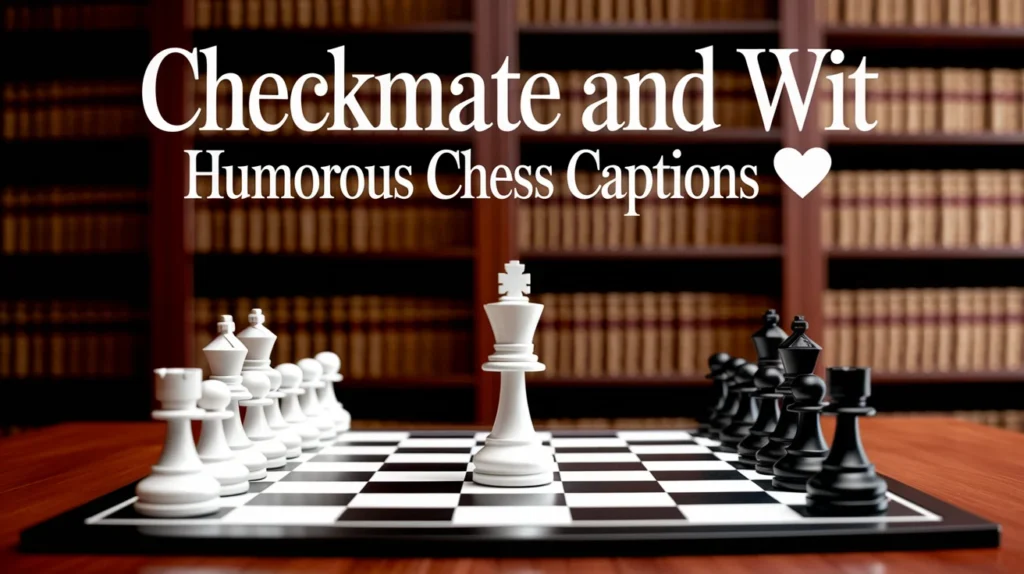 Checkmate and Wit: Humorous Chess Captions