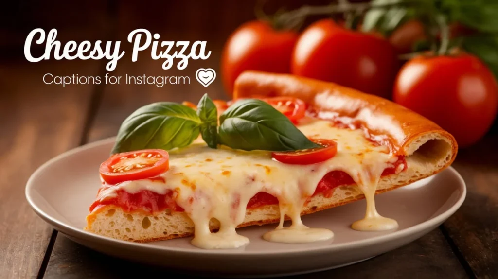 Cheesy Pizza Captions For Instagram