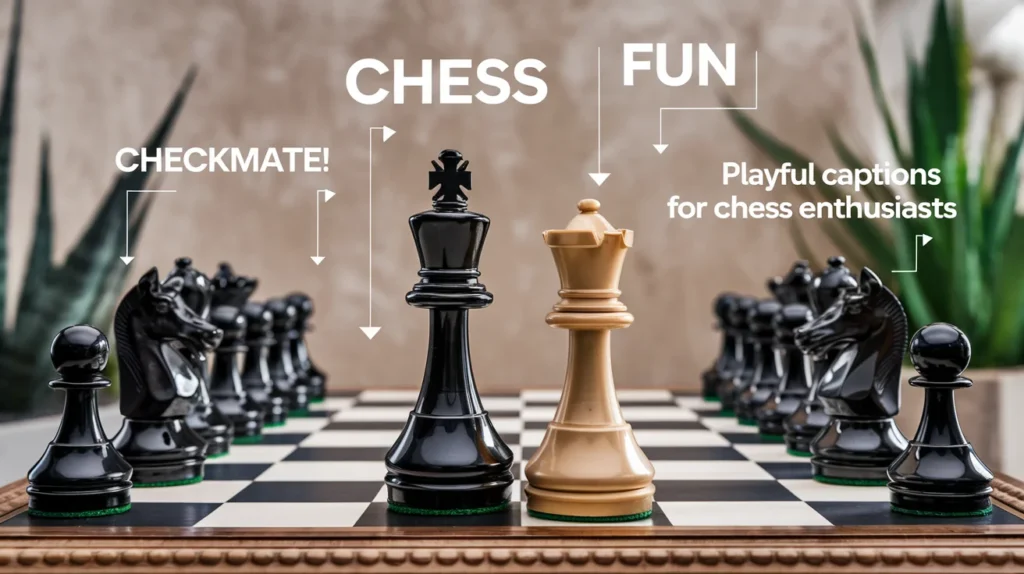 Chess Fun: Playful Captions for Chess Enthusiasts