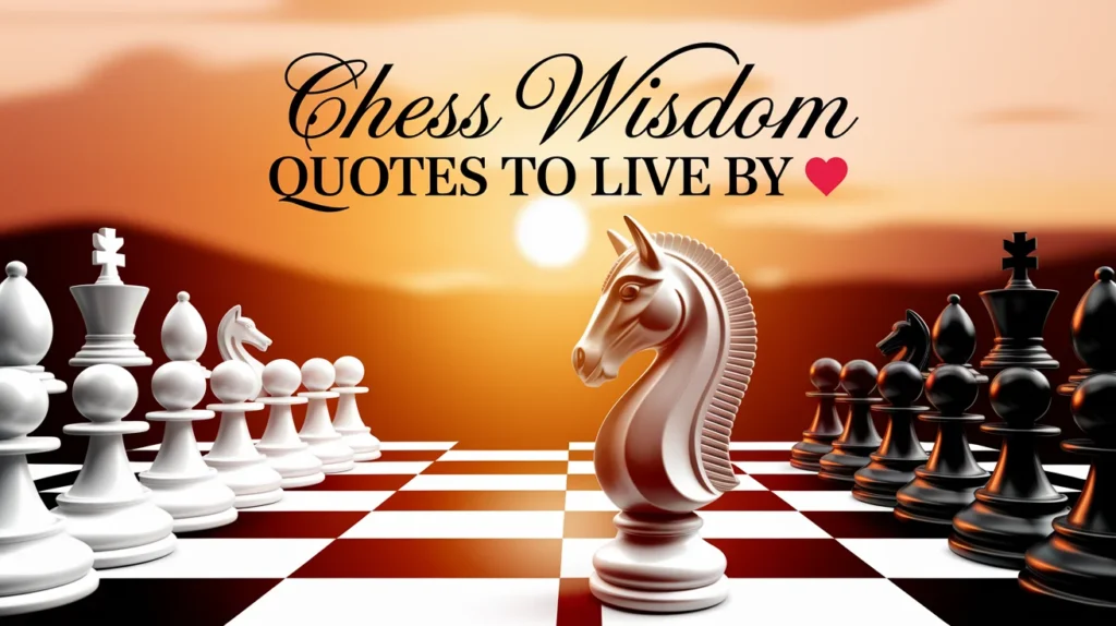 Chess Wisdom: Quotes to Live By