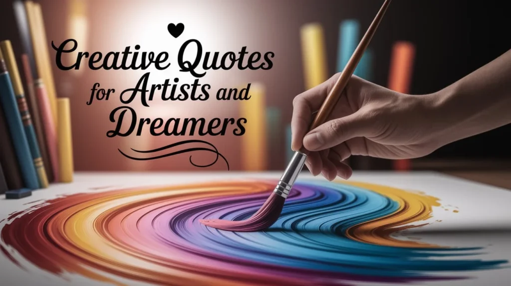 Creative Quotes for Artists and Dreamers