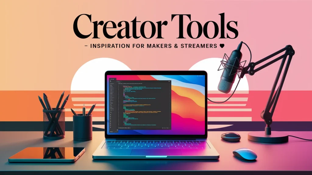 Creator Tools – Inspiration for Makers & Streamers