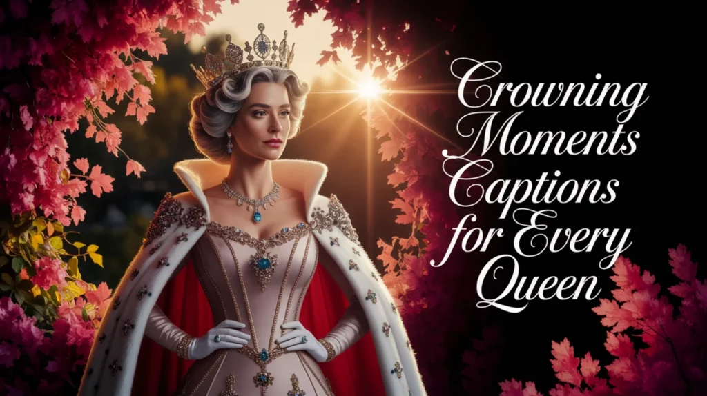Crowning Moments Captions for Every Queen