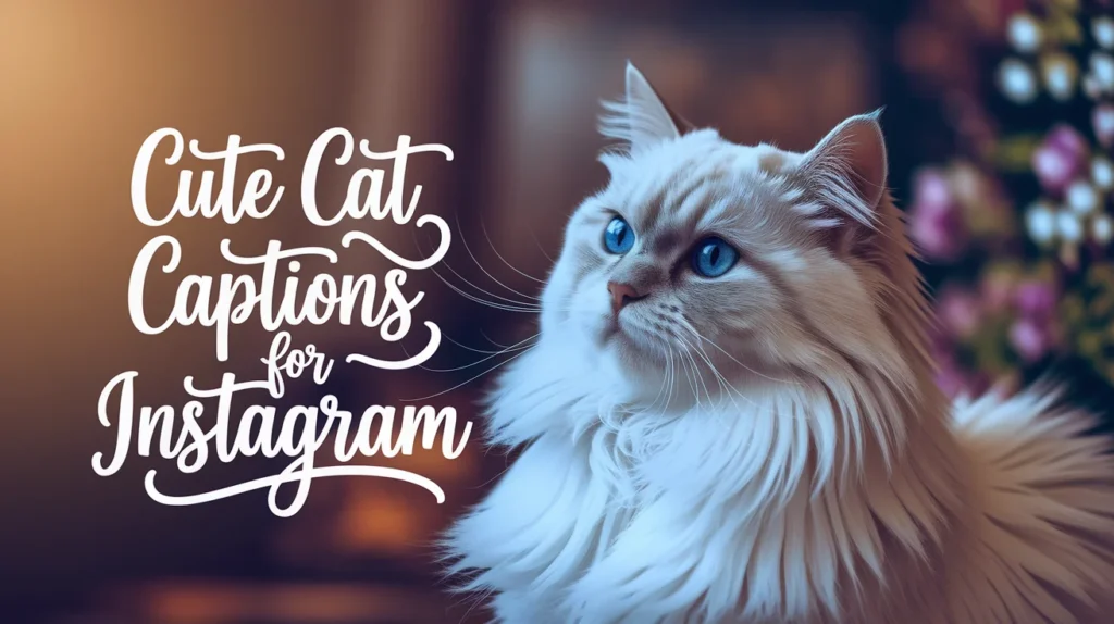 Cute Cat Captions For Instagram