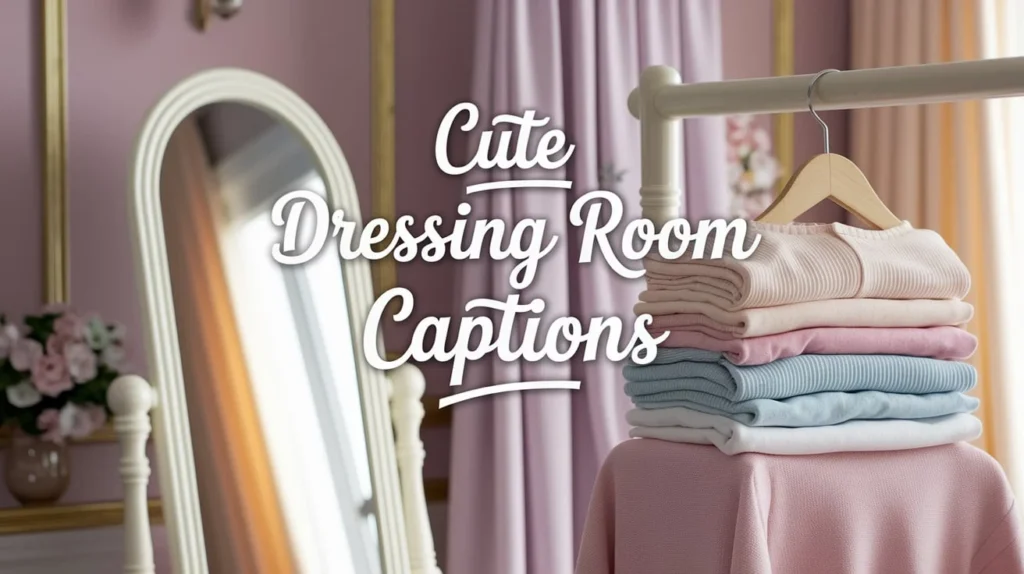 Cute Dressing Room Captions