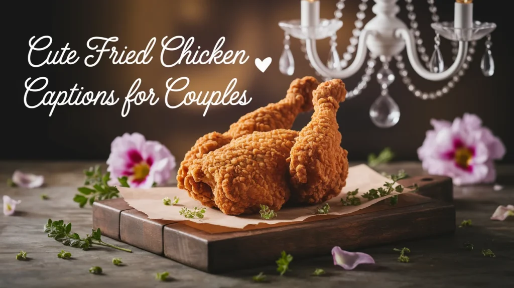Cute Fried Chicken Captions for Couples