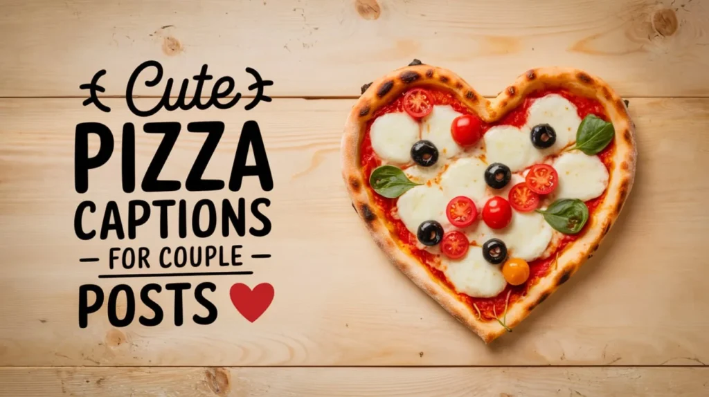 Cute Pizza Captions For Couple Posts