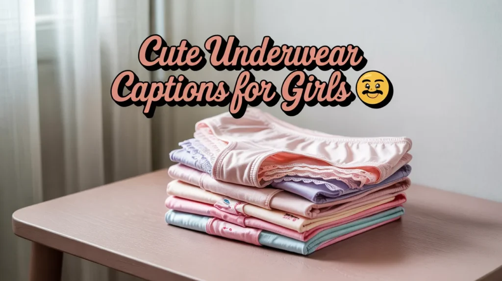 Cute Underwear Captions For Girls